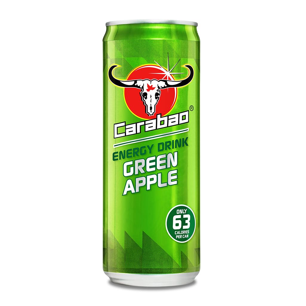 Carabao Energy Drink Green Apple 330ml x3 Mullaco Online