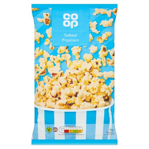 Co Op Salted Popcorn 90g Mullaco Online