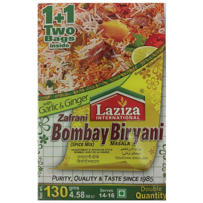 Laziza Bombay Biryani 130g-Instant Mixes-Mullaco Online