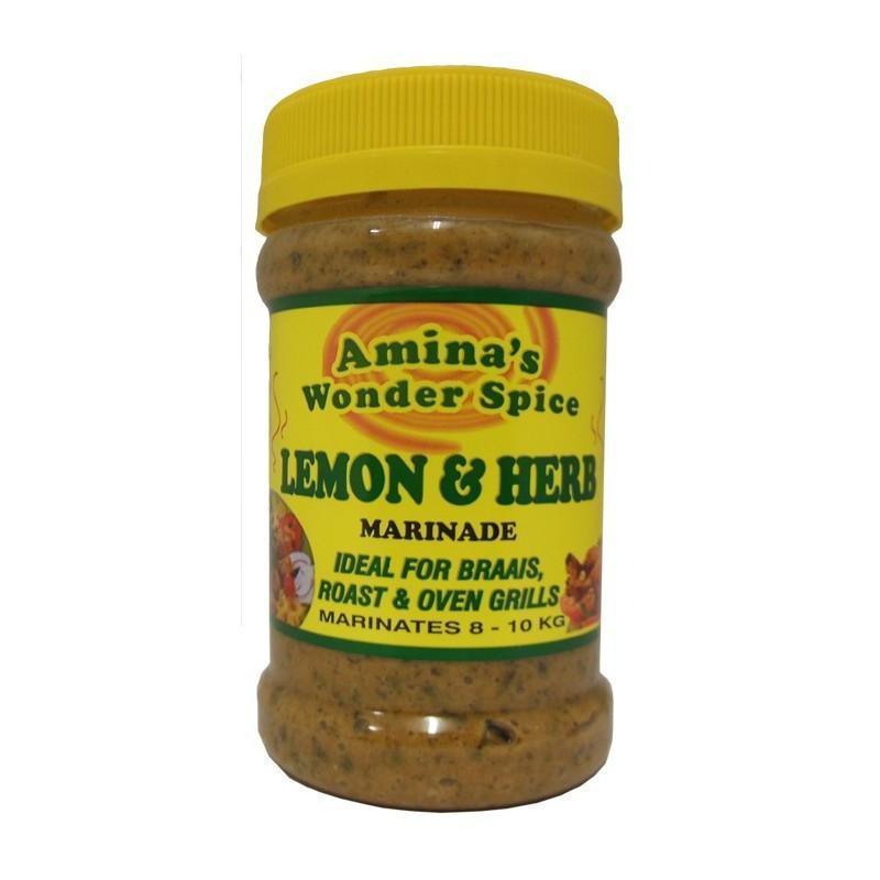 Amina's Lemon & Herb Marinade-Marinade&Sauces-Mullaco Online