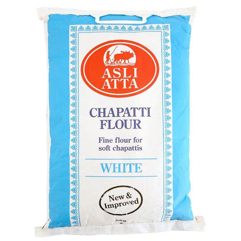 Asli Atta White Chapatti Flour 5kg-Flour-Mullaco Online