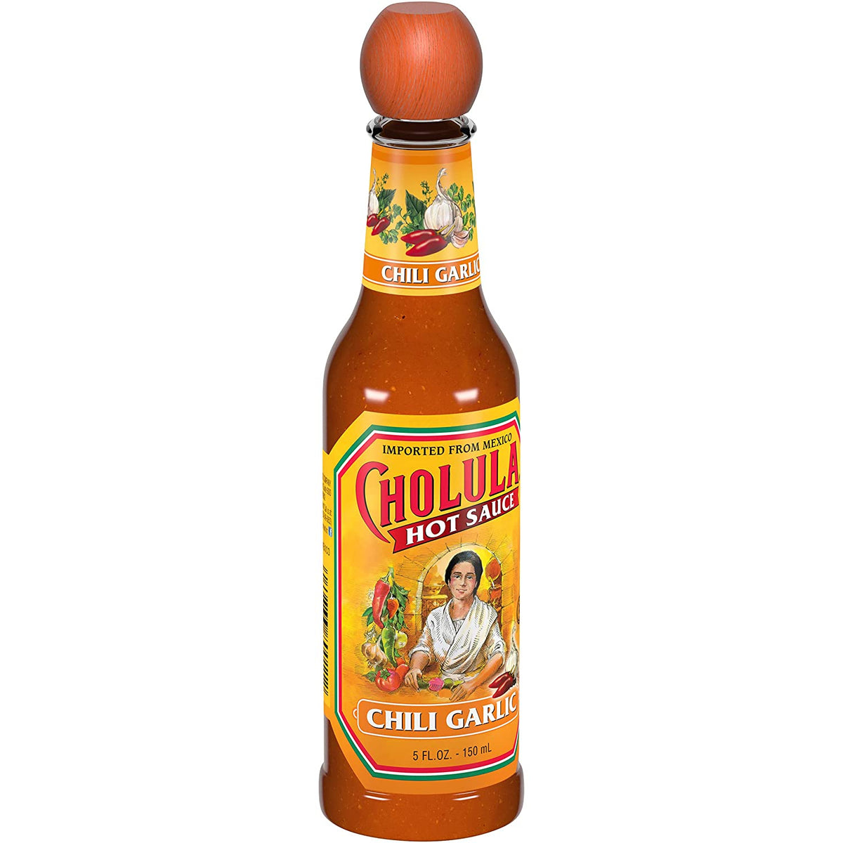 Cholula Hot Sauce Chilli Garlic 150ml Mullaco Online