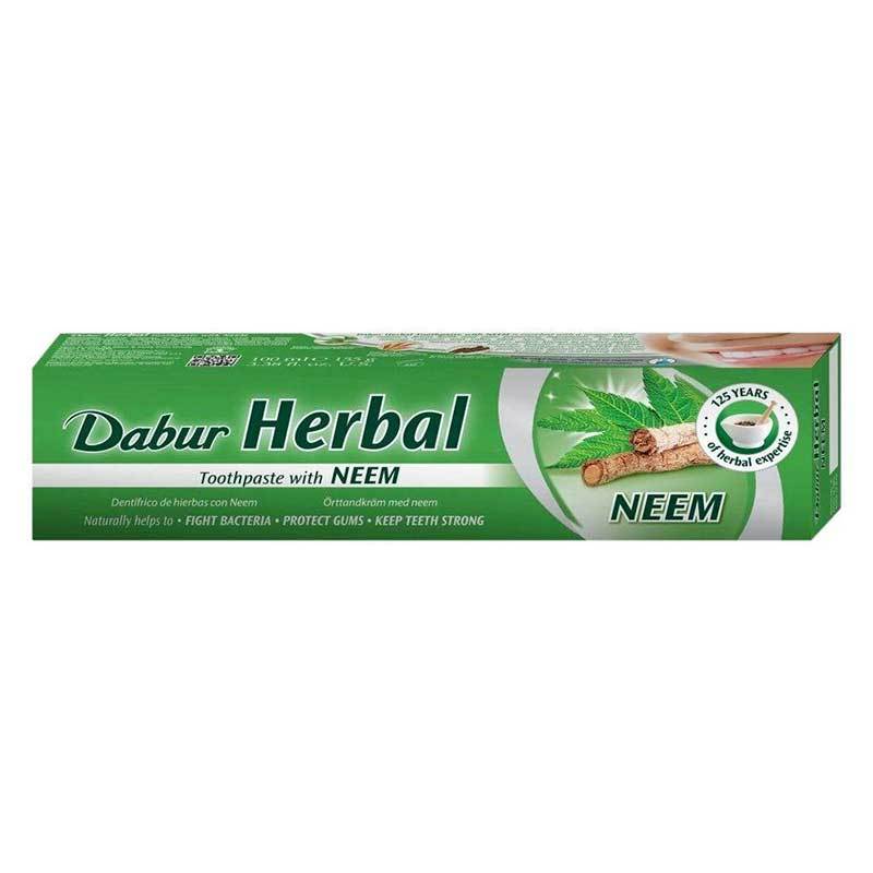 Dabur Herbal Neem Toothpaste 100ml-Health & Beauty-Mullaco Online