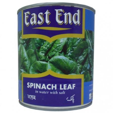East End Spinach Leaf In Water With Salt-Tins-Mullaco Online