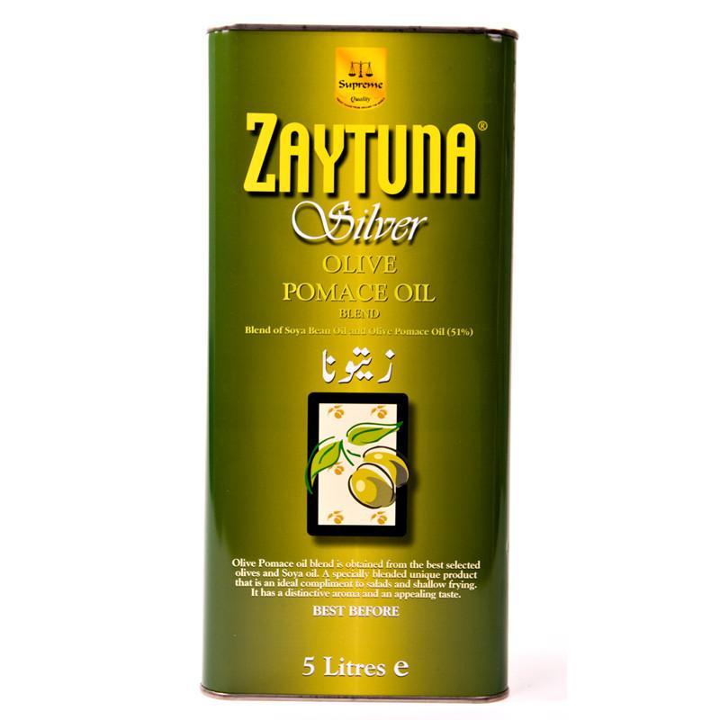 Zaytuna Silver Olive Pomace Oil 5ltr-Oil-Mullaco Online