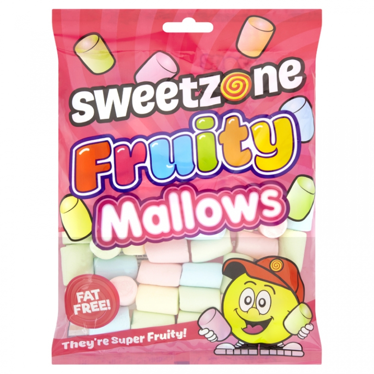 SweetZone Fruity Mallows 140g-Sweets-Mullaco Online
