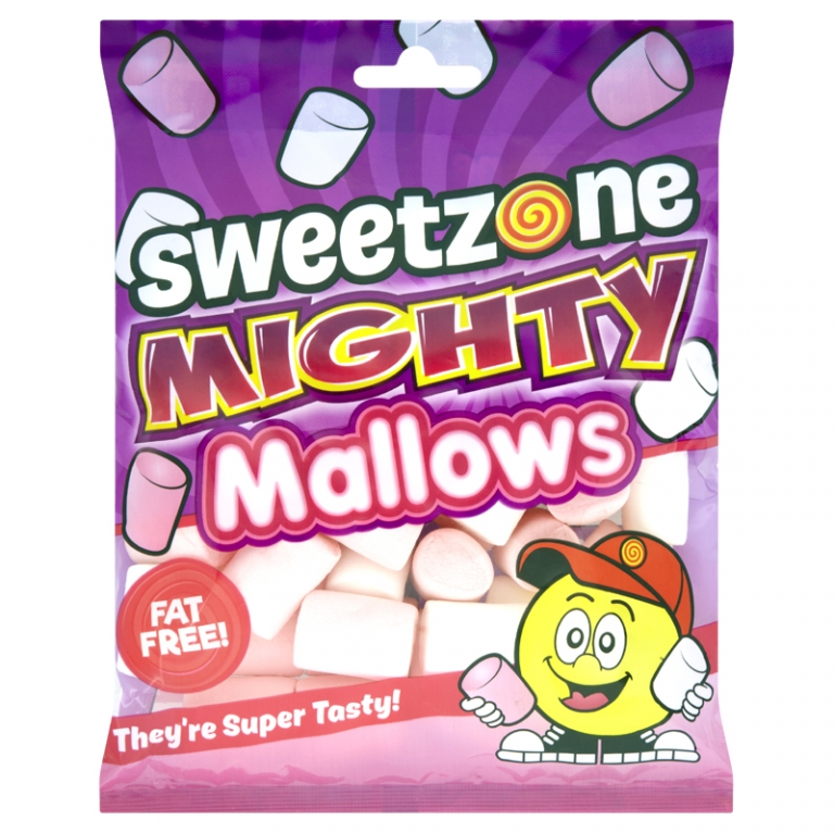 SweetZone Mighty Mallows 140g-Sweets-Mullaco Online