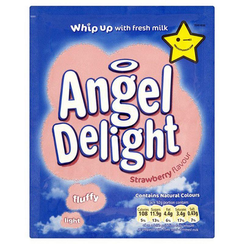 Angel Delight Strawberry 59g-Desserts-Mullaco Online