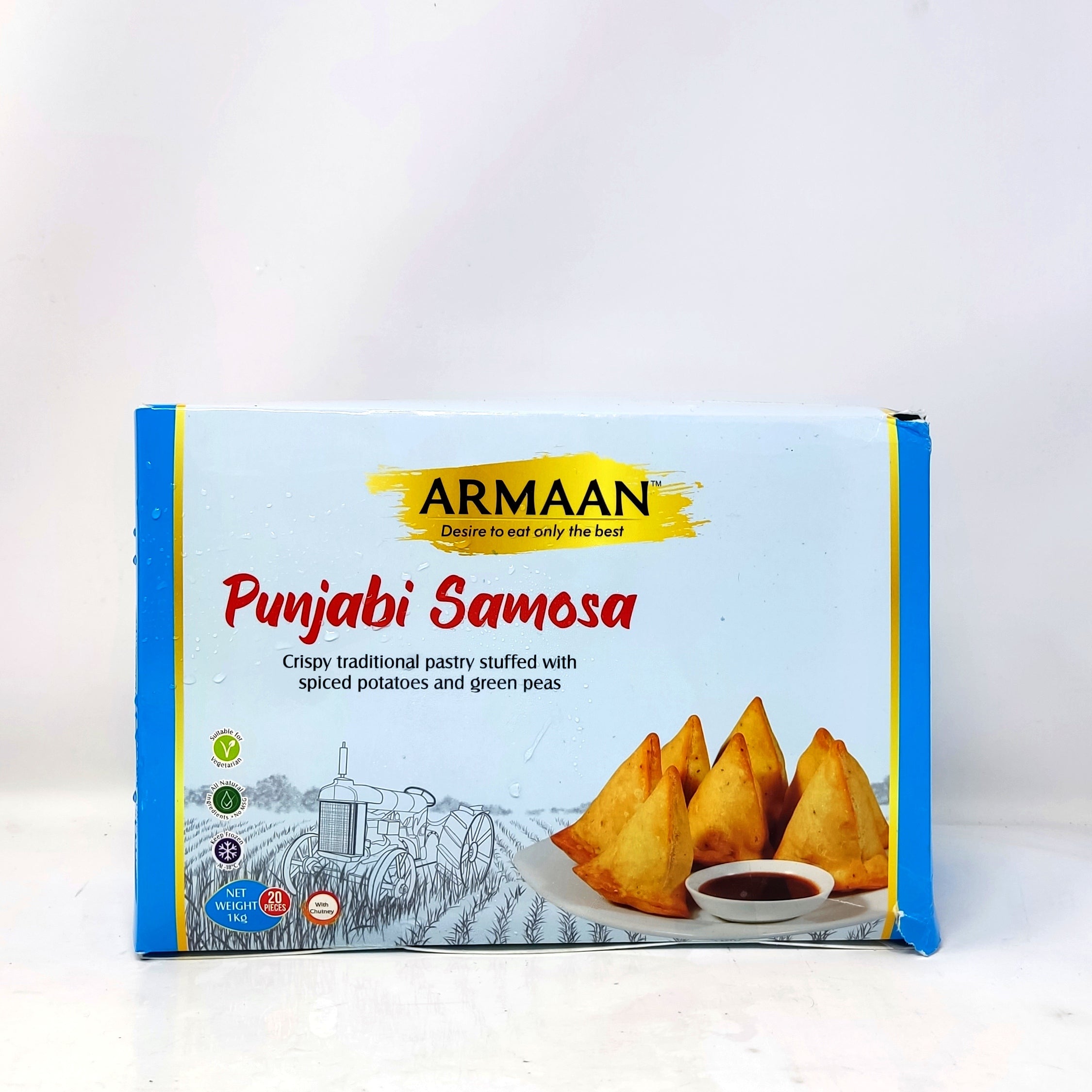 Armaan Punjabi Samosa 20 pieces – Mullaco Online
