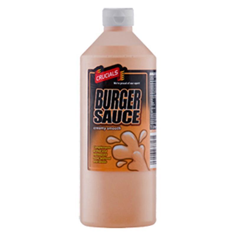 Crucials Burger Mustard 1ltr-Sauces-Mullaco Online