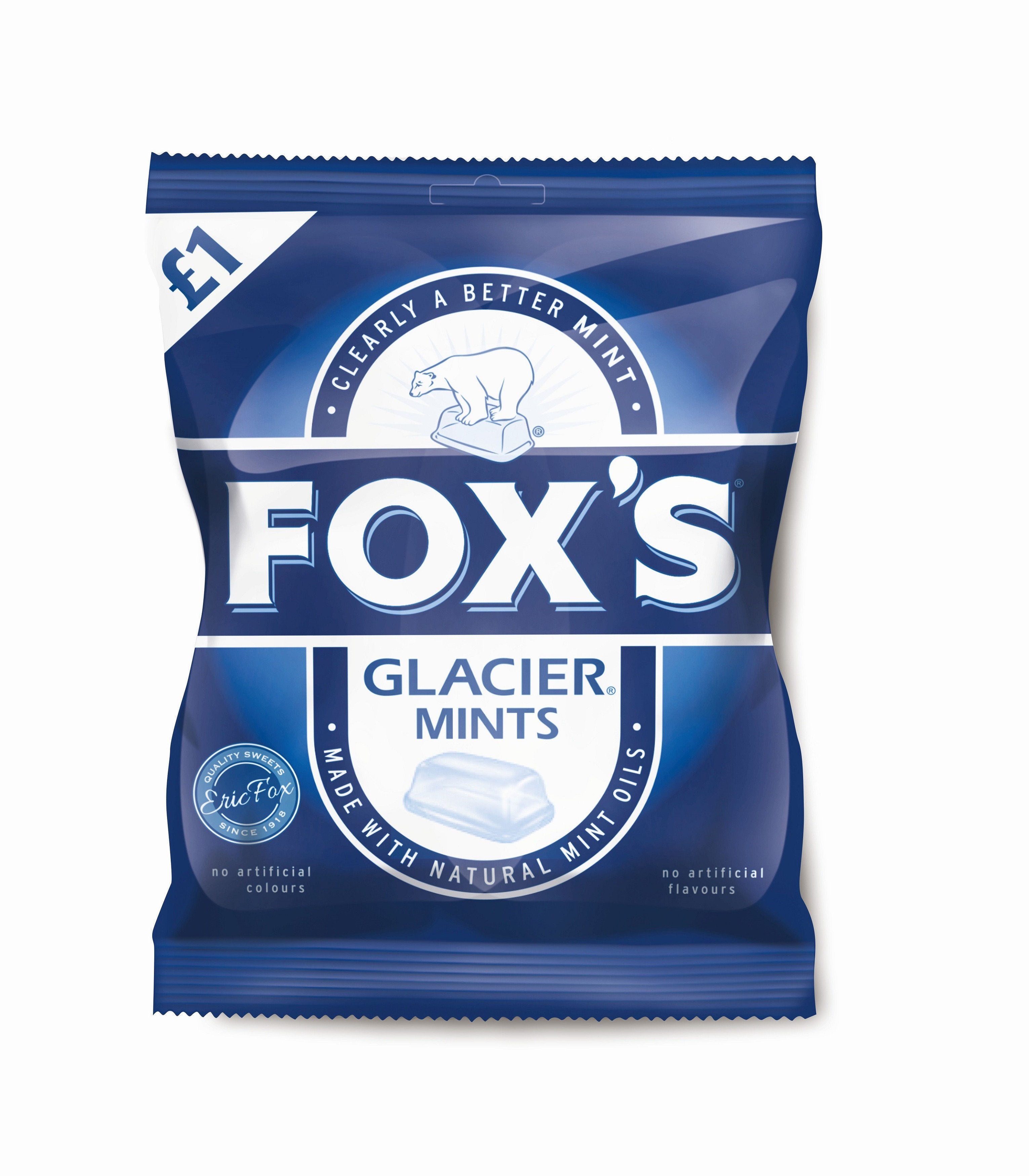 Fox's Glacier Mints 100g – Mullaco Online