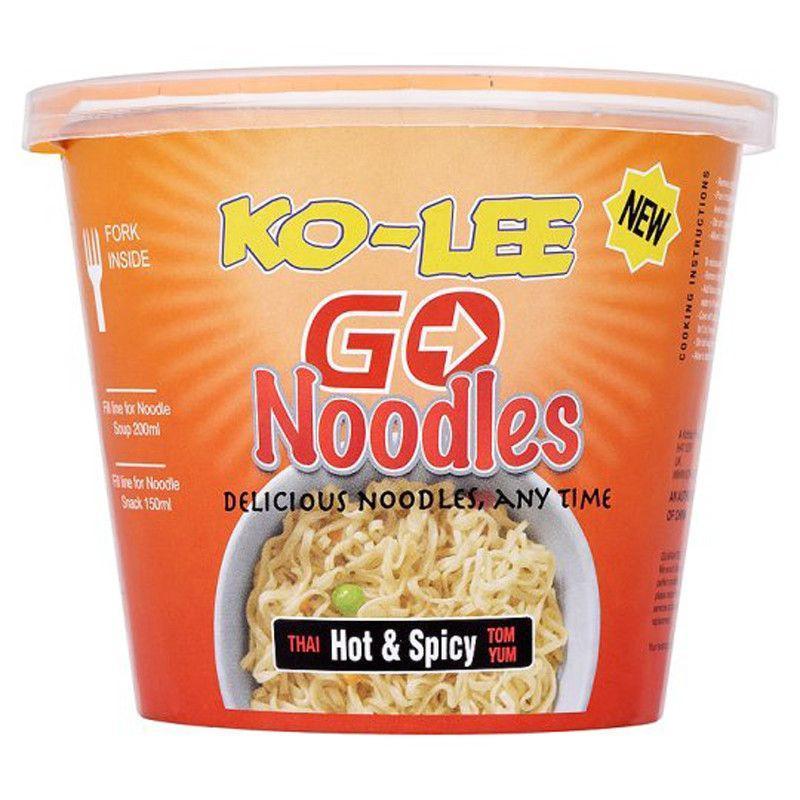 Ko-Lee Go Noodles Hot&Spicy 65g-Noodles-Mullaco Online