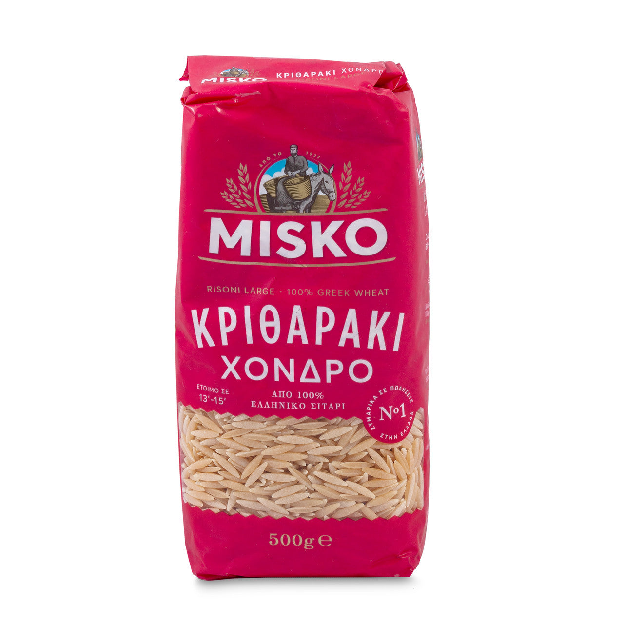 Misko Risoni Misko Kritharaki Risoni Large 500g – Mullaco Online