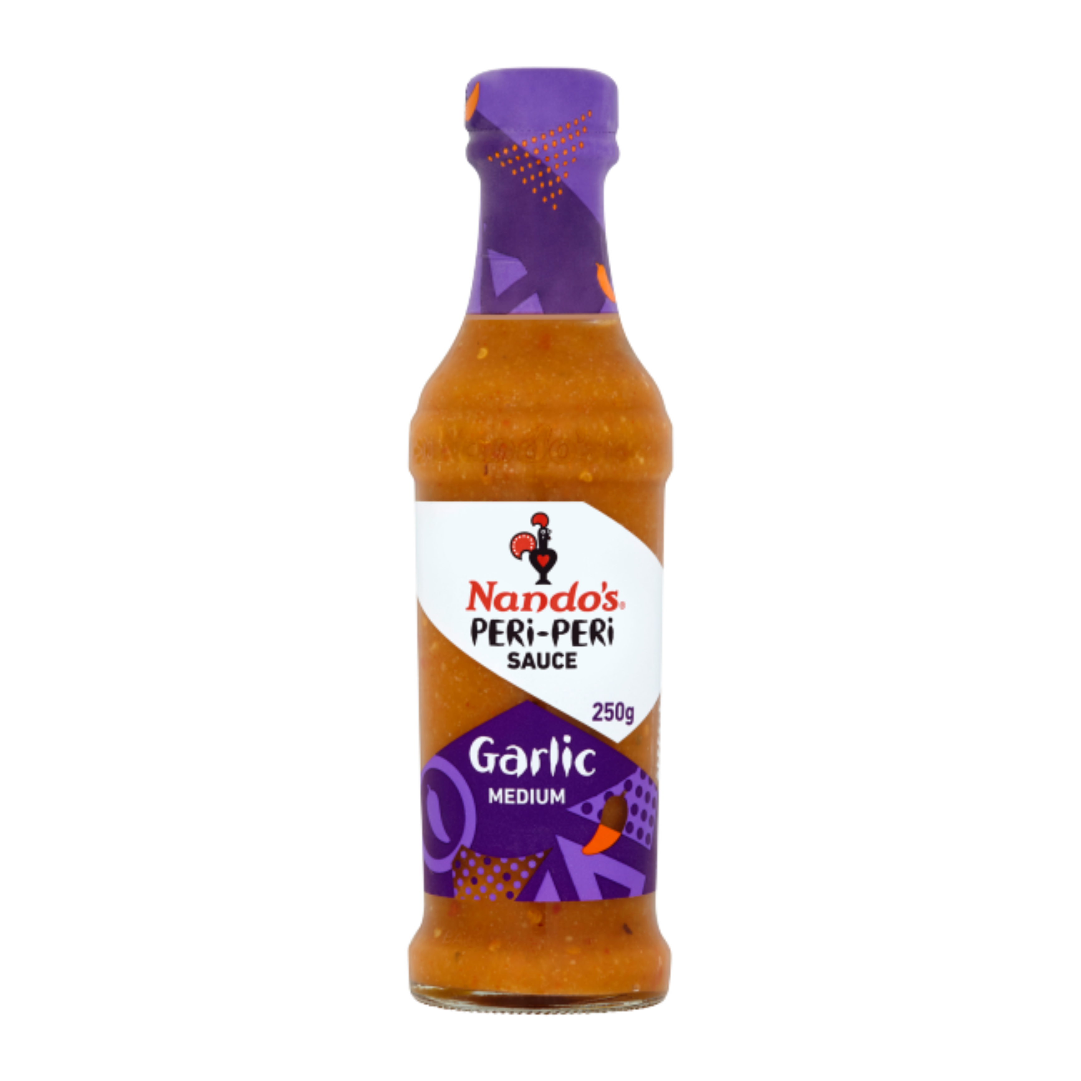 Nando’s Peri-Peri Sauce Garlic Medium 250g – Mullaco Online