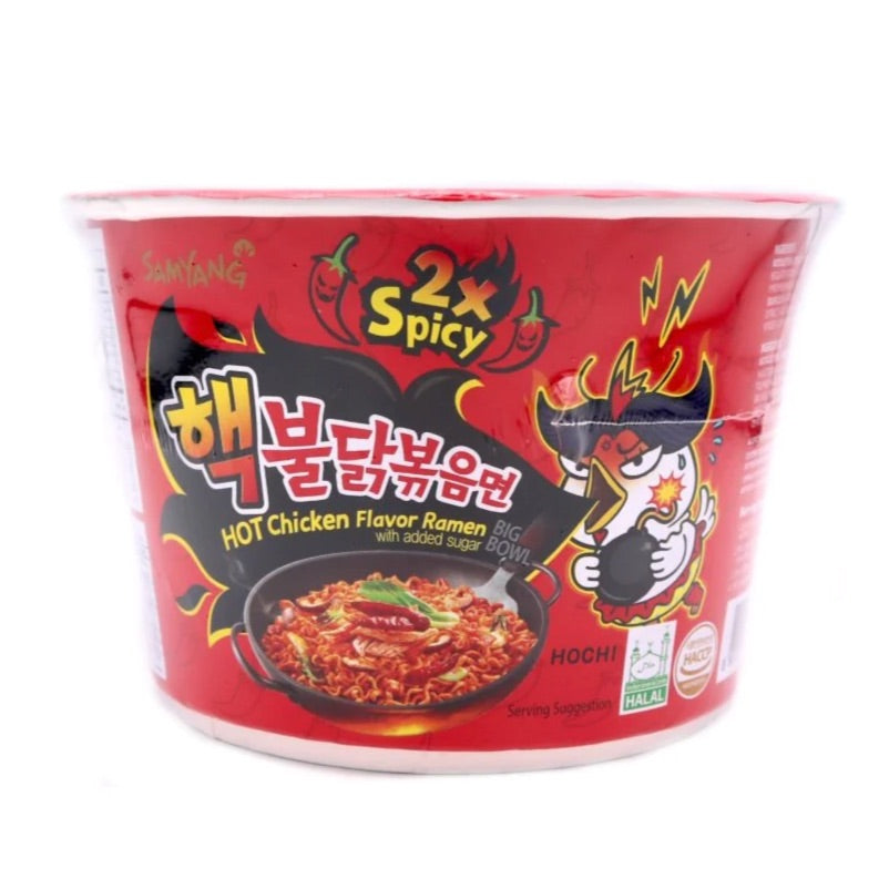 Samyang Spicy 2x Chicken Ramen Big Pot 105g – Mullaco Online