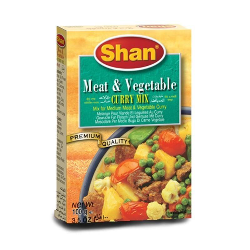 Shan Meat & Curry Veg-Instant Mixes-Mullaco Online