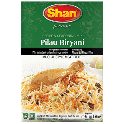 Shan Pilau Biryani Mix 50g-Instant Mixes-Mullaco Online