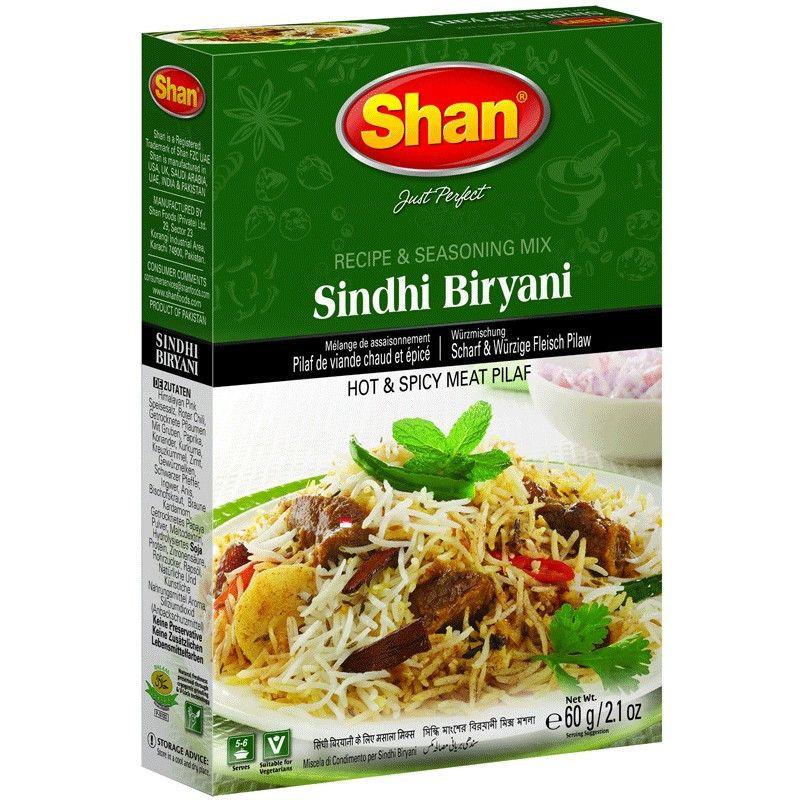 Shan Sindhi Biryani 60g-Instant Mixes-Mullaco Online