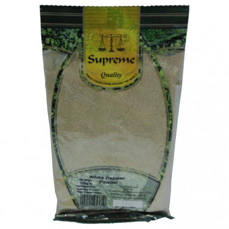 Supreme White Pepper Powder-Ground Spices-Mullaco Online