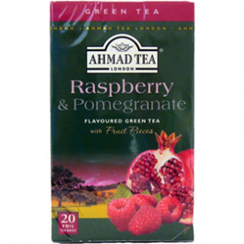 Ahmad Raspberry & Pomegranate 20 Tea Bags-Tea-Mullaco Online