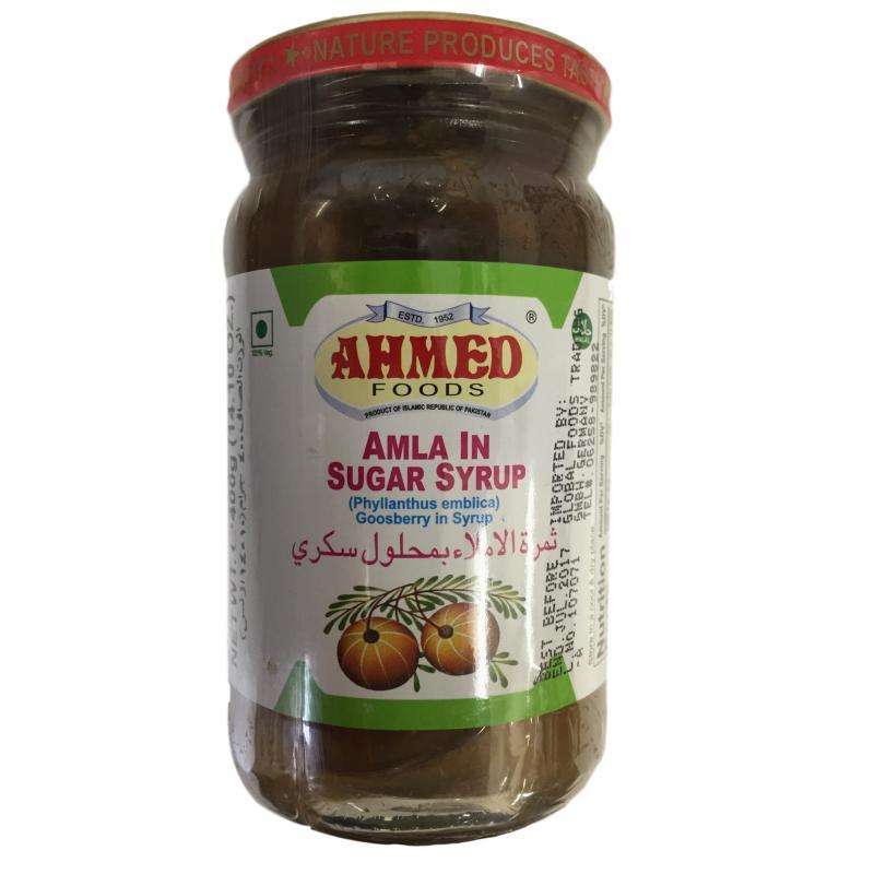 Ahmed Amla In Sugar Syrup 400g-Desserts-Mullaco Online