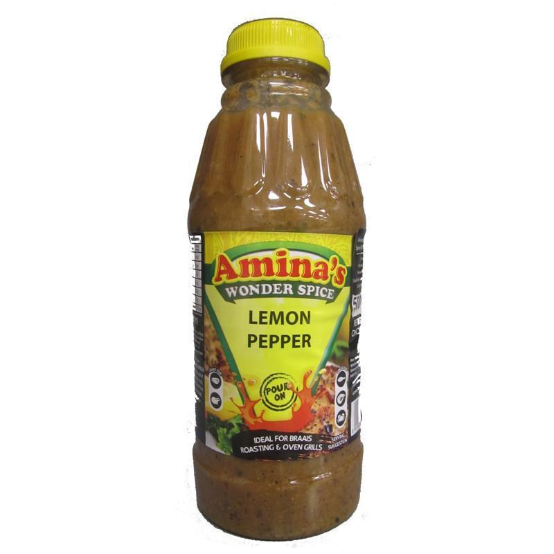 Amina's Lemon Pepper-Marinade&Sauces-Mullaco Online
