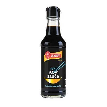 Amoy Light Soy Sauce 150ml-Sauces-Mullaco Online