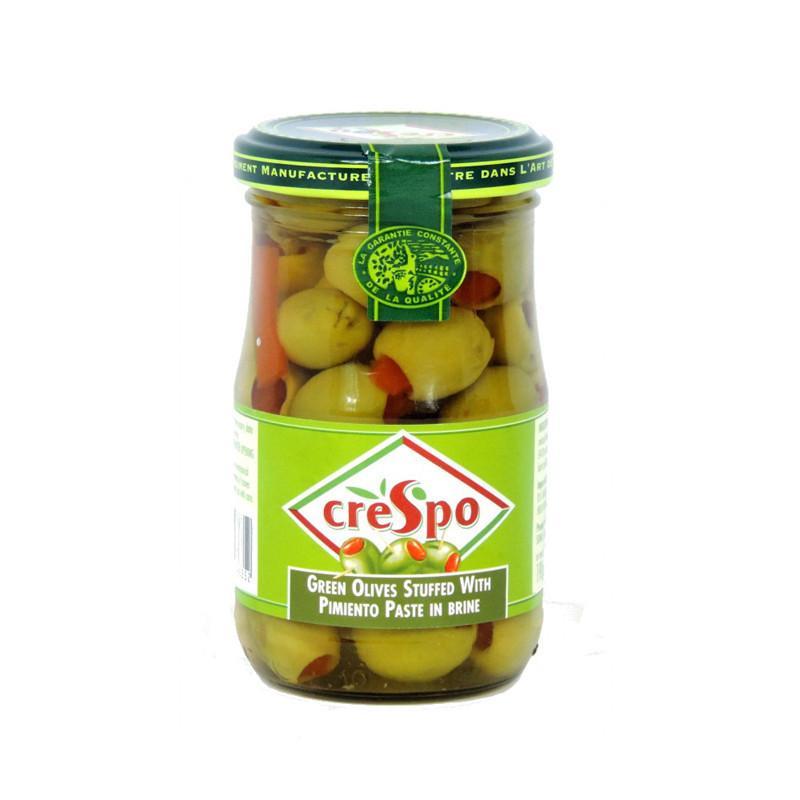 Crespo Pimento Stuffed Olives 198g-Olives-Mullaco Online