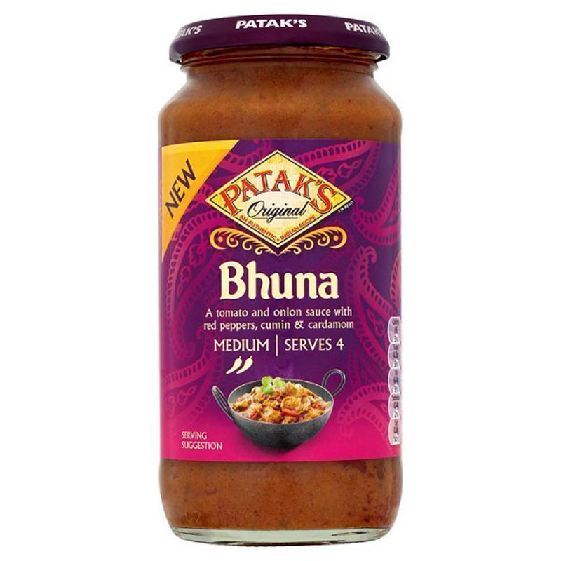 Pataks Bhuna Curry Sauce-Marinade&Sauces-Mullaco Online