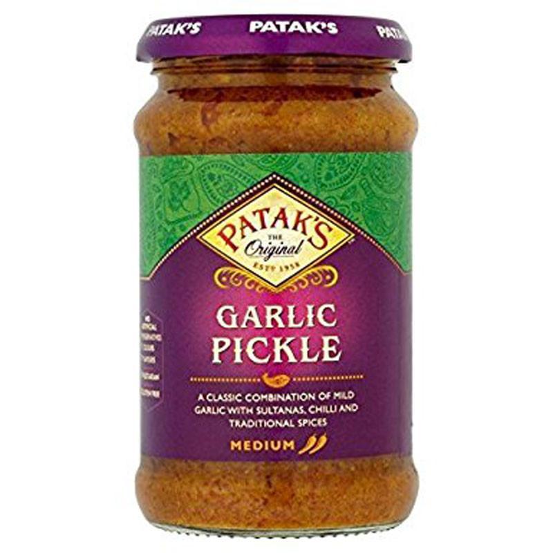Pataks Garlic Mix 300g-Pickles-Mullaco Online