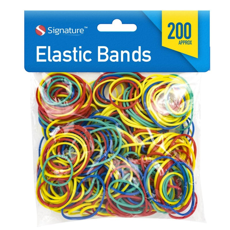 Signature Elastic Bands 200pk – Mullaco Online
