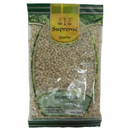Supreme White Pepper Whole-Whole Spice-Mullaco Online