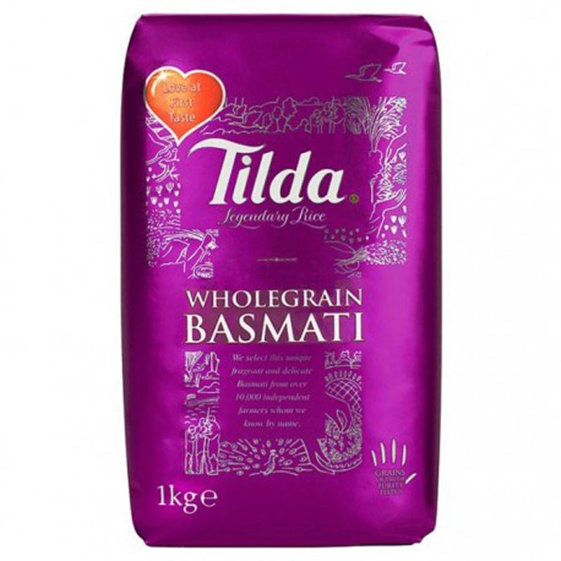 Tilda Brown Rice 1kg-Rice-Mullaco Online
