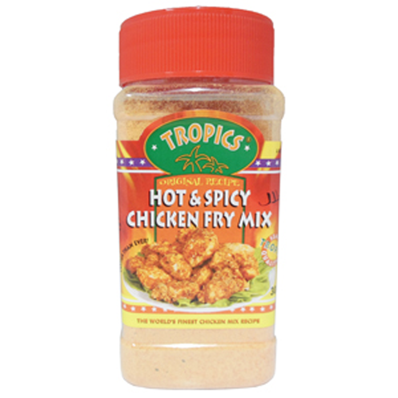 Tropics Hot & Spicy Chicken Fry Mix-Seasoning-Mullaco Online