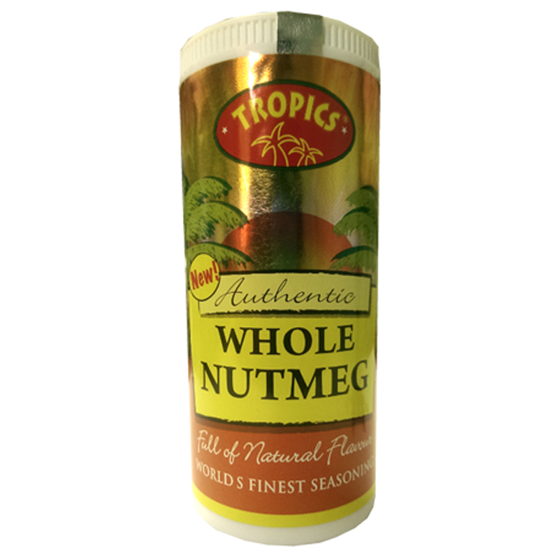 Tropics Whole Nutmeg 100g-Whole Spice-Mullaco Online