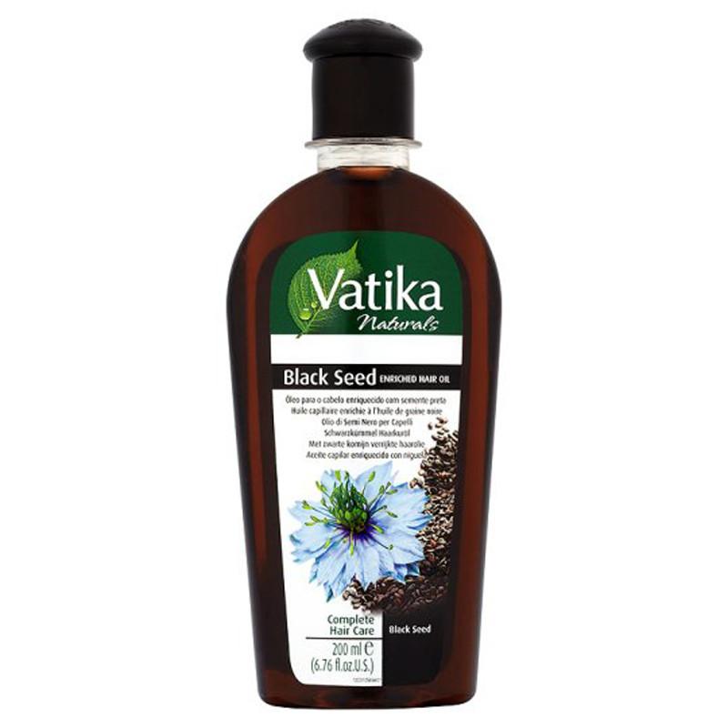 Vatika Black Seed Hair Oil-Toiletries-Mullaco Online