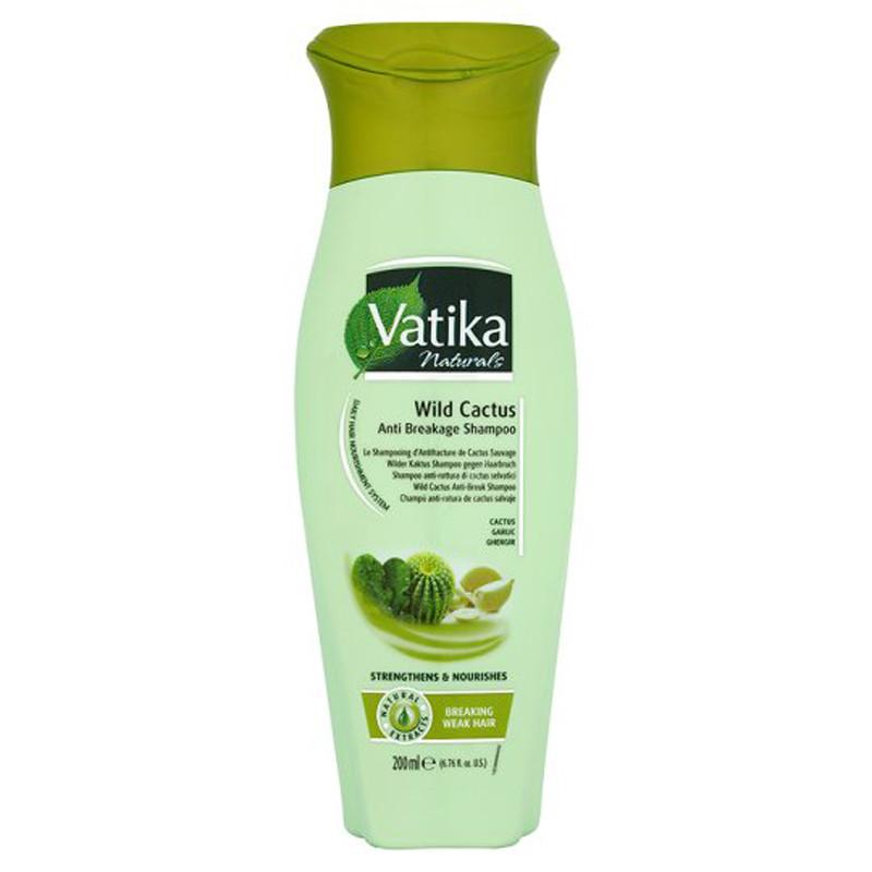 Vatika Wild Cactus Shampoo 200ml-Toiletries-Mullaco Online